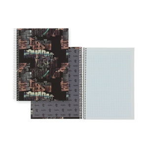 Cuaderno A5 tapa forrada