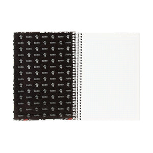 Cuaderno A5 tapa forrada