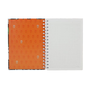 Cuaderno A5 tapa forrada