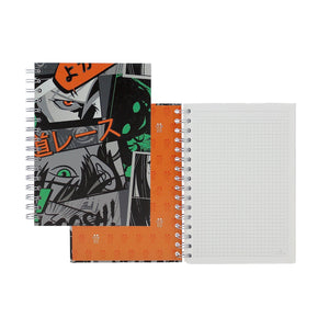 Cuaderno A5 tapa forrada