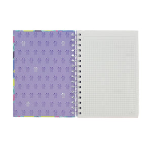 Cuaderno A5 tapa forrada