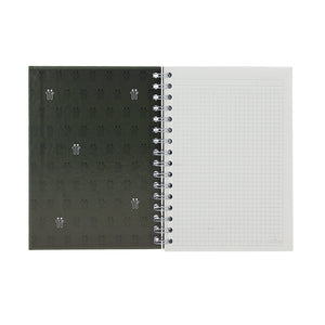 Cuaderno A5 tapa forrada