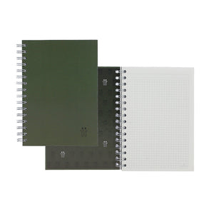 Cuaderno A5 tapa forrada