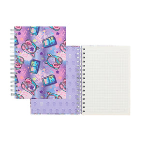 Cuaderno A5 tapa forrada