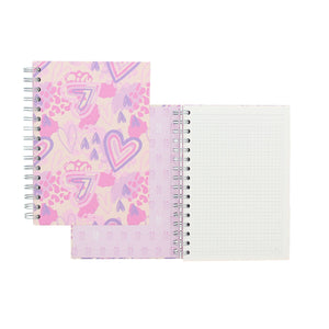 Cuaderno A5 tapa forrada