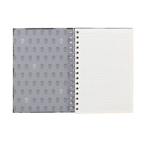 Cuaderno A5 tapa forrada