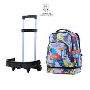 Mochila Desmontable Tiza - Promo