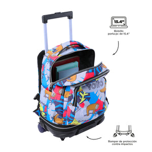 Mochila Desmontable Tiza - Promo