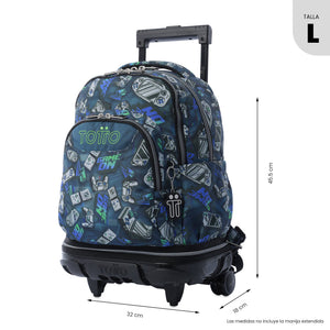 Mochila Desmontable Tiza