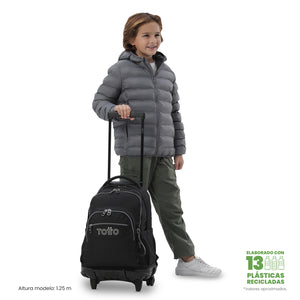Mochila Renglones Ecole Solid