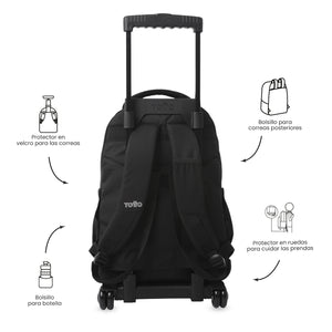 Mochila Renglones Ecole Solid