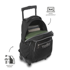 Mochila Renglones Ecole Solid