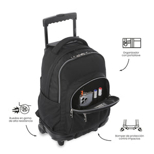 Mochila Renglones Ecole Solid