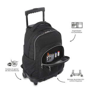 Mochila Renglones Ecole Solid