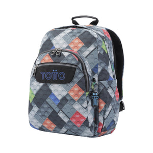 Mochila escolar Adaptable a carro - Acuareles