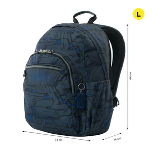 Mochila escolar Adaptable a carro - Acuareles