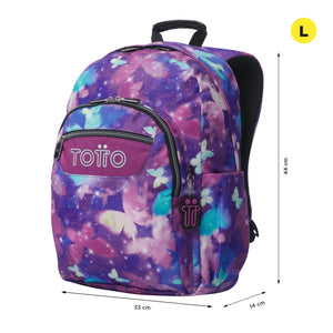 Mochila escolar Adaptable a carro - Acuareles