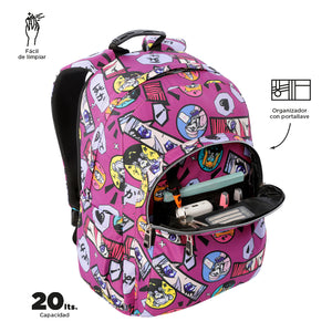 Mochila Acuareles Promo - Adaptable a carro