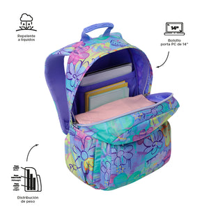 Mochila Acuareles Promo - Adaptable a carro