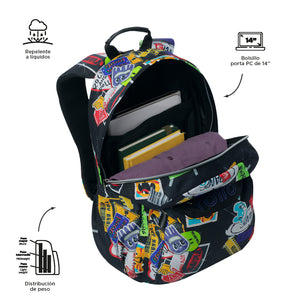 Mochila Acuareles Promo - Adaptable a carro