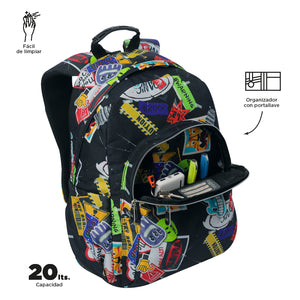Mochila Acuareles Promo - Adaptable a carro