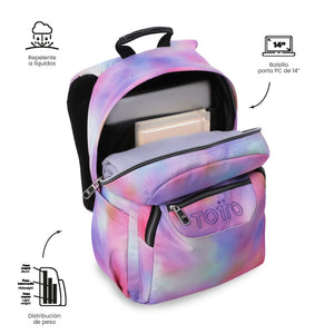 Mochila Acuareles - Adaptable a carro