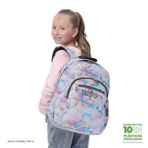 Mochila escolar Adaptable a carro - Acuareles