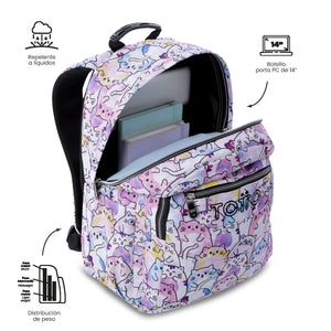 Mochila Acuareles - Adaptable a carro