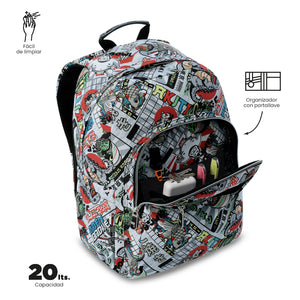 Mochila Acuareles - Adaptable a carro