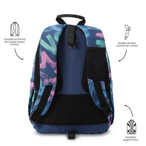 Mochila Acuareles - Adaptable a carro