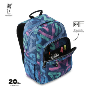 Mochila Acuareles - Adaptable a carro