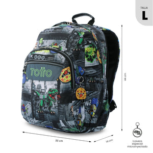 Mochila Acuareles - Adaptable a carro