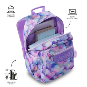 Mochila Acuareles - Adaptable a carro