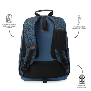 Mochila Acuareles - Adaptable a carro