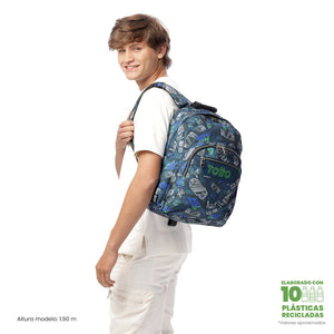 Mochila Acuareles - Adaptable a carro