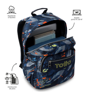 Mochila Acuareles - Adaptable a carro