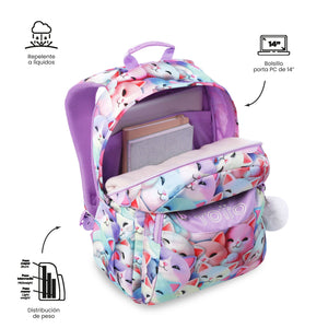 Mochila Acuareles - Adaptable a carro