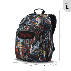Mochila Acuareles - Adaptable a carro