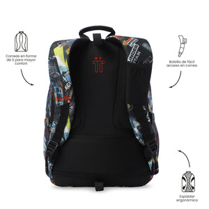 Mochila Acuareles - Adaptable a carro