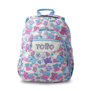 Mochila escolar Adaptable a carro - Acuareles