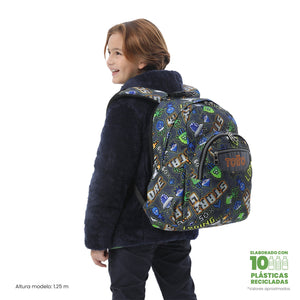 Mochila escolar Adaptable a carro - Acuareles