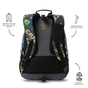 Mochila Acuareles - Adaptable a carro