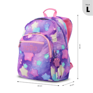 Mochila escolar Adaptable a carro - Acuareles