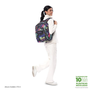 Mochila escolar Adaptable a carro - Acuareles