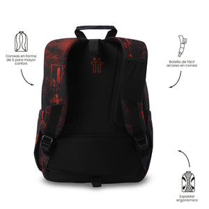 Mochila Acuareles - Adaptable a carro