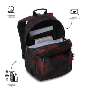 Mochila Acuareles - Adaptable a carro
