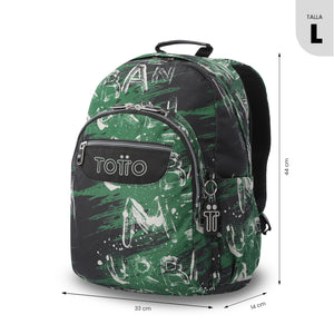Mochila Acuareles - Adaptable a carro