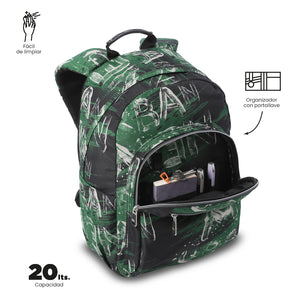 Mochila Acuareles - Adaptable a carro