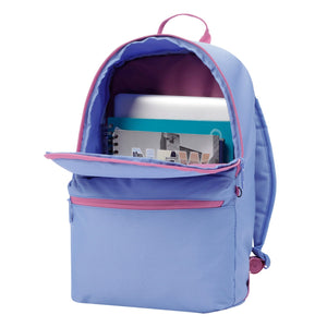 Mochila urbana color gris y rosa