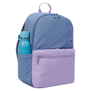 Mochila urbana color gris y rosa